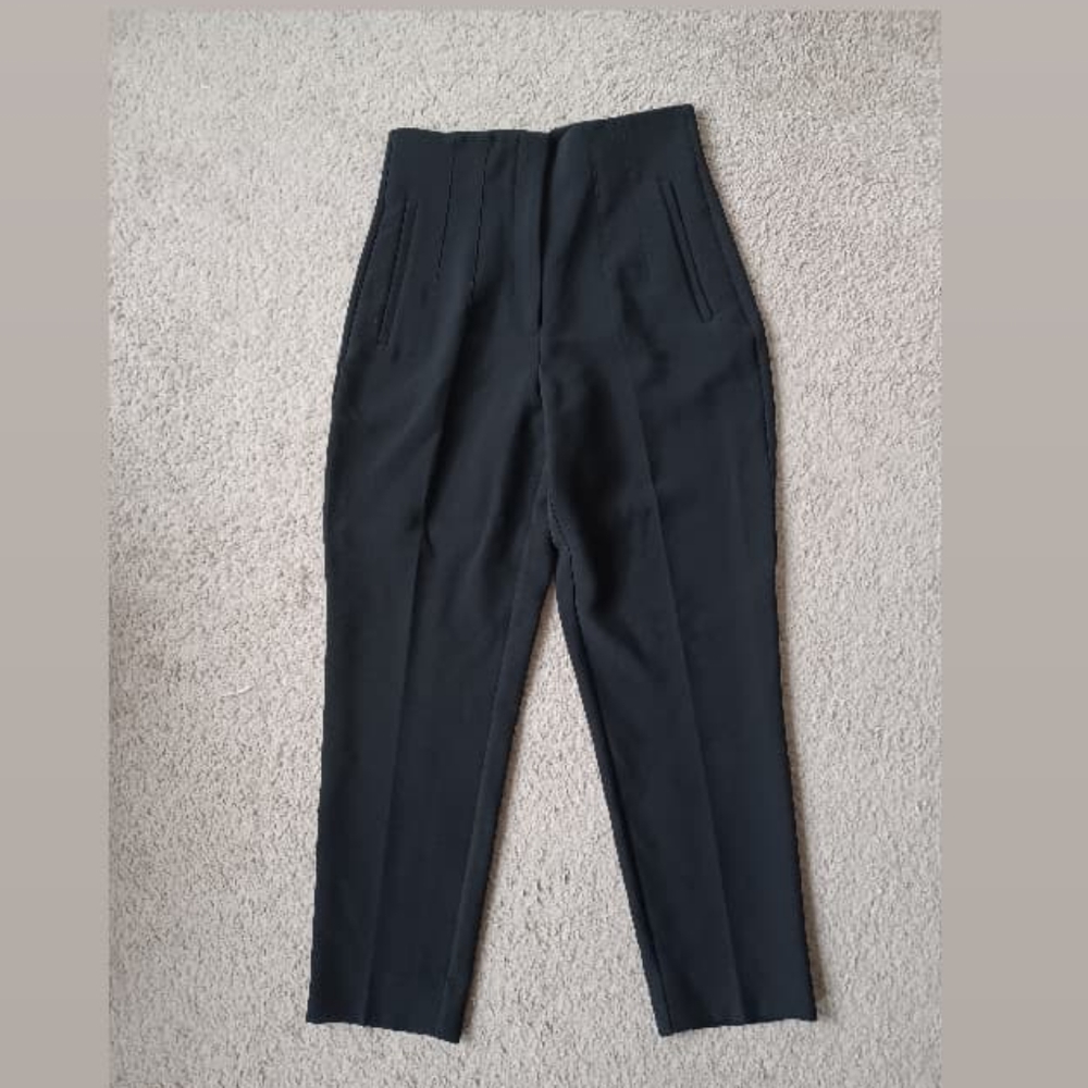 ZARA Women High Waisted Pants (Size Small)